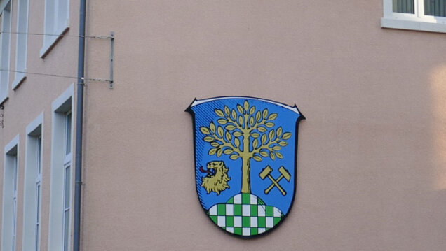 Gemmericher Wappen am Rathaus